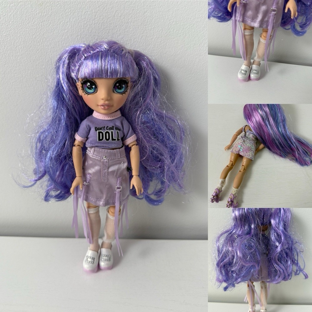 2021 MGA Rainbow High Violet Willow‎ Doll - 9" Jr. High Series